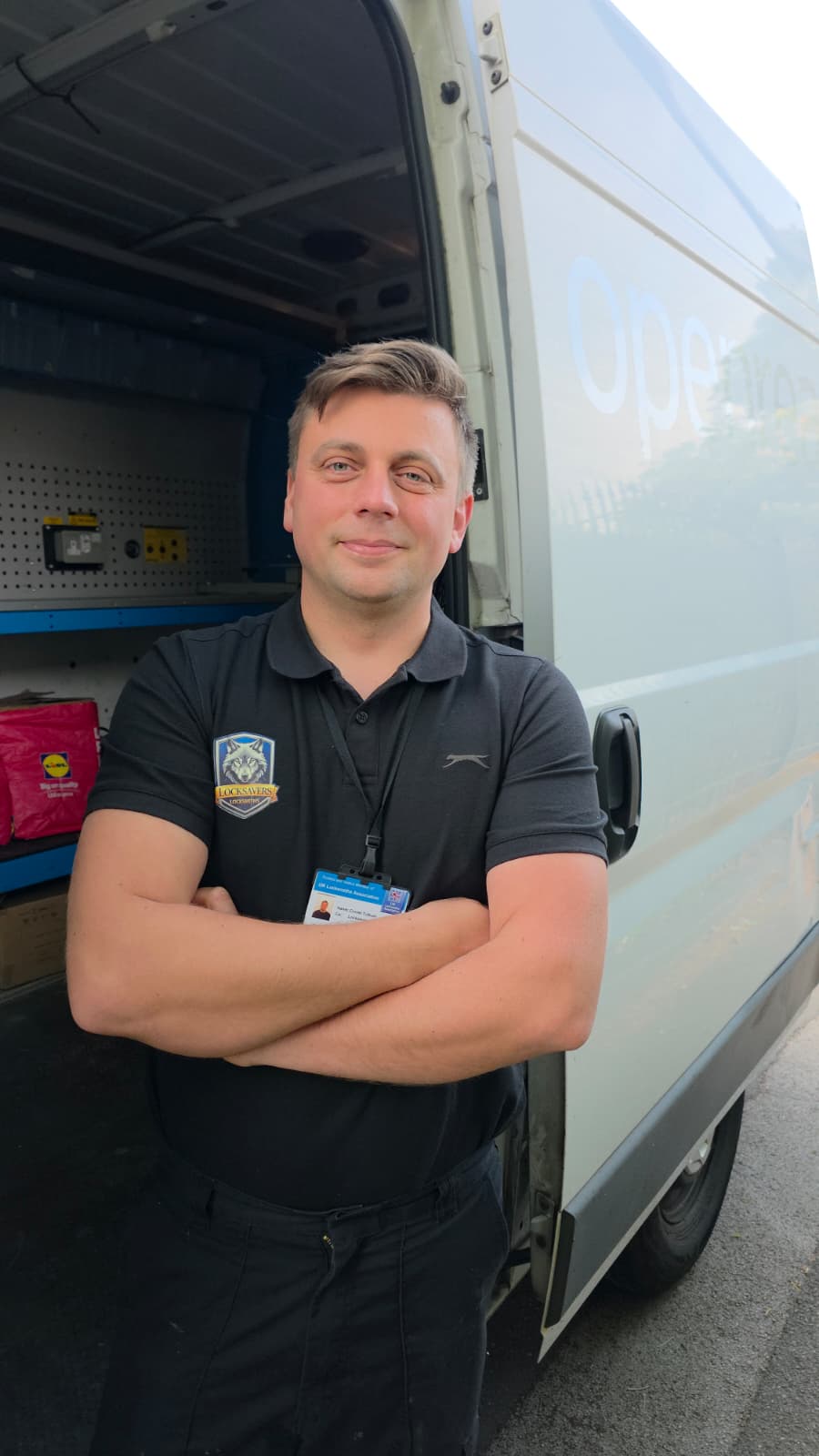 Cornel with fully-equipped workshop van